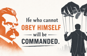 Discipline isn’t optional: Nietzsche’s line that hits hard today