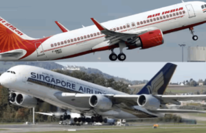 Air India, Singapore Airlines Sign Deal To Expand Routes Across Globe