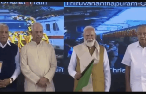 3 New Amrit Bharat Trains Launched From Kerala By PM Modi