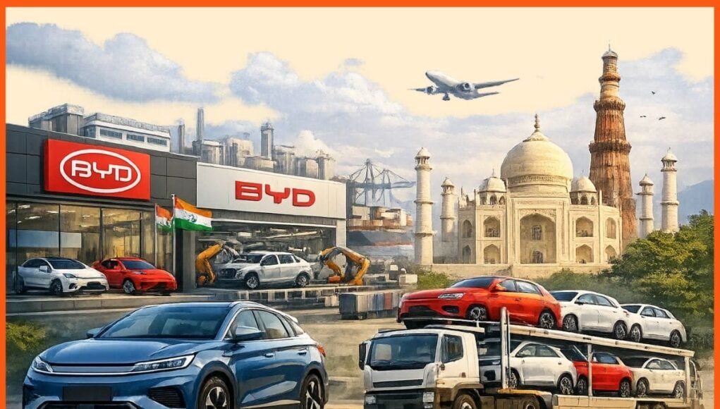 China’s BYD Eyes Local Manufacturing in India Amid Rising Dealer Orders