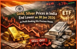 Gold, Silver Prices in India End Lower on 30 Jan 2026 as Profit Booking and ETF Sell-Off Hit Precious Metals
