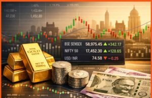 Gold and Silver Prices in India Close Higher Today: Market Close Rates, Intraday Movement and Price Analysis