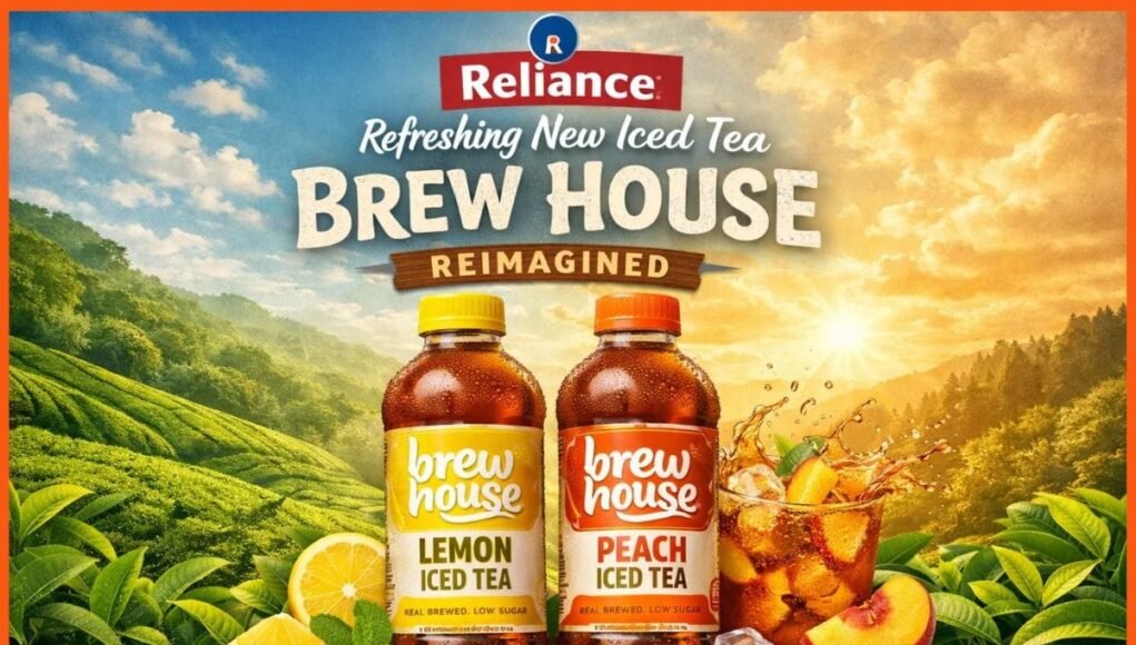 Reliance to Launch Bottled Iced Tea with Brew House Brand Relaunch