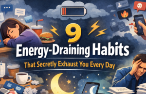 9 Energy-Draining Habits That Secretly Exhaust You Every Day