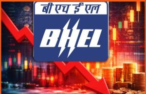 BHEL Shares Plunge After Government Announces Up to 5% Stake Sale via OFS