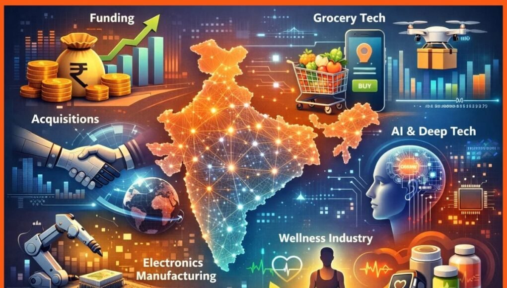 Daily Indian Funding Roundup & Key News - 12 February 2026: Elixiir Foods Raises $9M, Indigrid Tech Secures ₹40 Cr, USV Pharma-Wellbeing Nutrition Deal & More