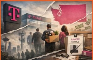 T-Mobile to Cut Nearly 400 Jobs in Washington in Major Workforce Restructuring